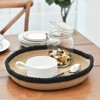 WeThinkStorage Twisted Jute Decorative Basket and Tray with Soft Rope Handle - 4 of 4