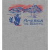 Americana America The Beautiful Long Sleeve Adult Hooded Sweatshirt - 2 of 2