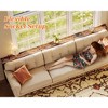 79 Inch Sofa Table with 2 Power Outlets and USBC Ports Narrow Console Table with Storage ExtraLong Living Room - 4 of 4