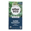 Alter Eco Organic 90% Cacao Super Blackout Dark Chocolate Bar - Americas - Case of 12/2.65 oz - 2 of 4