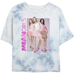 Junior's Mean Girls The Plastics Totally Fetch Poster Crop T-Shirt - 1 of 4