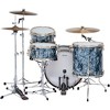 Slingerland Radio King 4-Piece Shell Pack With 22" Bass Drum and Snare Black Diamond Pearl - 2 of 4