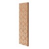Harmony Mid-Century Wood with Metal Inlay Wall Decor Brass - StyleCraft: Abstract Art, Vertical Orientation, 34" Height - 2 of 4