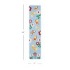 Multicolor Floral Table Runner for Classroom Shelves and Tables - 64'' x 13'' Decorative Nature Themed Runner - image 3 of 3