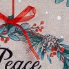 Chickadee Wreath Burlap Double Sided Indoor Outdoor Decor 18" x 12.5" - 4 of 4