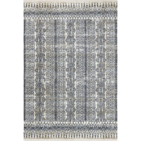Nuloom Janene Banded Fringe Area Rug : Target