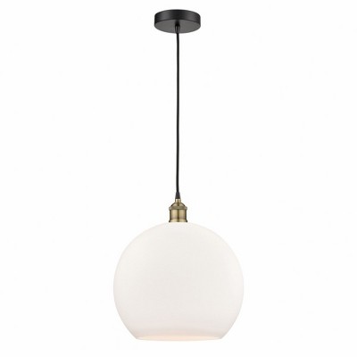 Athens - 1 Light Pendant In Industrial Style-17.38 Inches Tall and 13.75 Inches Wide