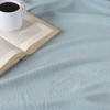Classic Cotton Textured Chevron Lightweight Woven Blanket by Blue Nile Mills - 4 of 4