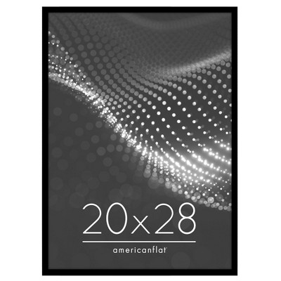 Americanflat Poster Frame - Perfect for Photos and Artwork - Black
