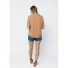 Women's Nina-Roll Cuff Short Sleeve Shirt - orb - 4 of 4