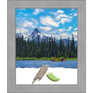 Amanti Art Vista Brushed Nickel Picture Frame - 1 of 4