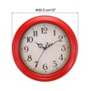 Unique Bargains Decorative Silent Non-Ticking Retro Country Wall Clock 12 Inch - 2 of 4