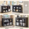Bookcase and Kids Bookshelf, Storage Cabinet with Wooden Cube Storage Organizer, Modern Book Shelf for Bedroom Furniture - 4 of 4