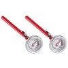 Itopfox 2 Pack Instant Read Pocket Thermometer for Coffee, Chocolate, Milk Foam, Food, with Clip, Easy to Use and Clean, Stainless Steel - 4 of 4