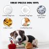 Nocciola 3 PCS Finger Food Dog Toy Set,Christmas gift,Cute Hide and Seek Plush Dog Toys,Squeaky and Crinkle Enrichment Toys for Small to Medium Dogs - 3 of 4