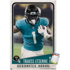 Trends International NFL Jacksonville Jaguars - Travis Etienne Jr. 22 Unframed Wall Poster Prints - 1 of 4