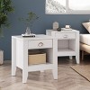 Christopher Knight Home Foisy Contemporary Faux Wood Nightstands with Drawer (Set of 2) - 2 of 4