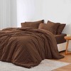 BAGOKIE 5/7 Pieces Seersucker Bed in a Bag Comforter Set - 2 of 4