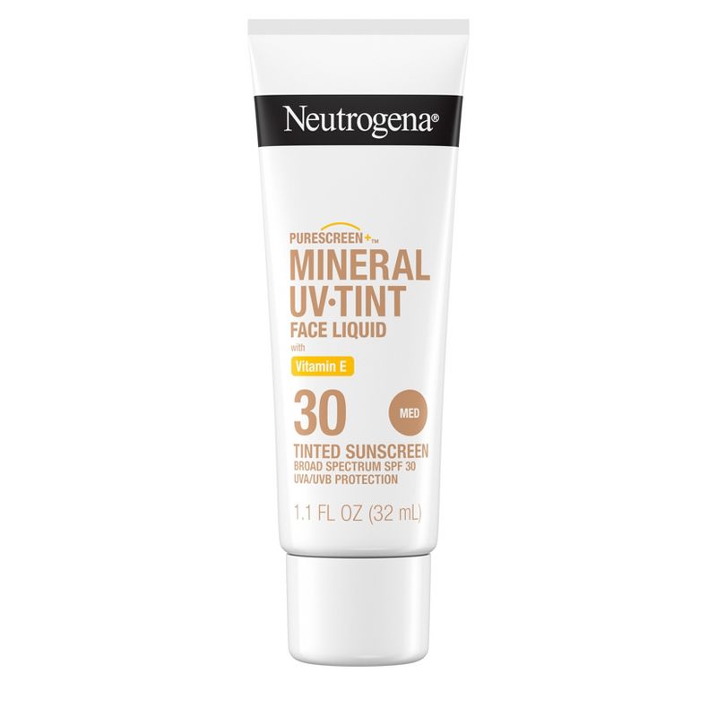 Neutrogena Mineral UV Tint Face Liquid Sunscreen - SPF 30 - 1.1oz, 4 of 8
