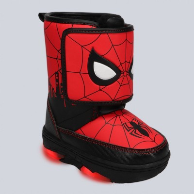 Toddler Boys' Marvel Spider-Man Winter Boots - Red 7
