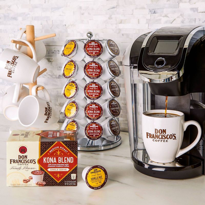 Don Francisco&#39;s Kona Blend Medium Roast Coffee - Single Serve Pods - 24ct, 6 of 10