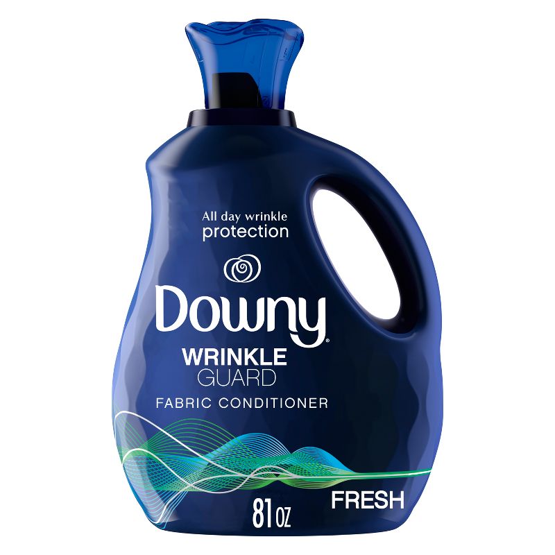 Downy Liquid Wrinkle Gaurd Fresh Fabric Softeners - 81oz, 1 of 7
