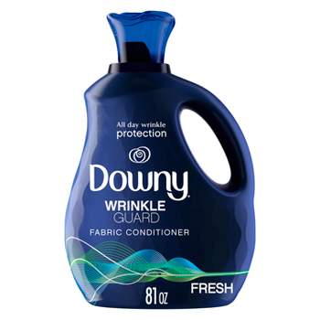 Downy Liquid Wrinkle Gaurd Fresh Fabric Softeners - 81oz