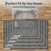 COZONY Large Washable Floral Area Rug with Non-Slip Backing - 4 of 4
