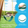 Joyfy 3 Pack Tree Swing Set - 1 Gym Rings Boom and 2 Swings with Plastic Coated Chains, Outdoor Play Fun, Ideal Family Equipment for Kids Age 3+ - 4 of 4