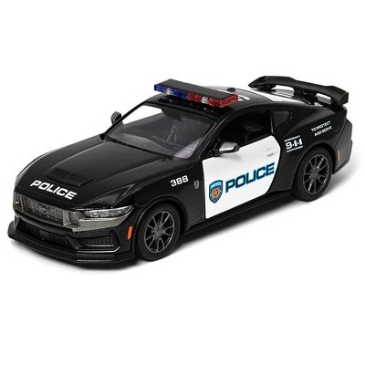 KiNSMART 2024 Ford Mustang Dark Horse 1:38 Scale, 5 Inch Die Cast Metal Pull Back Action Model Car