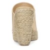 Allegra K Women's Open Toe Padded Insole Slip-on Platform Espadrille Sandals - 3 of 4