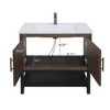 GDFStudio York Indoor/Outdoor Freestanding Magnesium Oxide Bathroom Vanity with Faucet and Ceramic Sink - 4 of 4