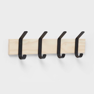  WEBI Coat Rack Wall Mounted,10 Hooks,38 1/4'' Long