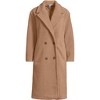 Lands' End Women's Teddy Collared Coat - image 3 of 4