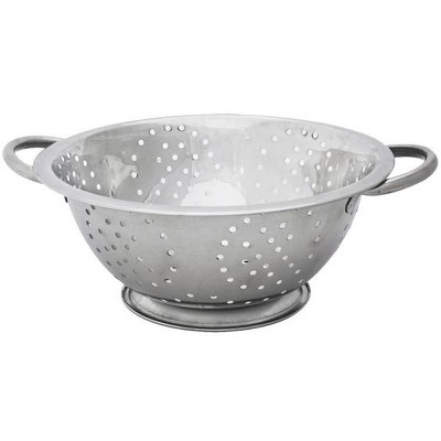 Home Basics 3 QT Stainless Steel Deep Colander