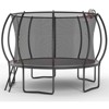 HFYee 8/12/14FT Starter Trampoline Kit Soft Basketball Board & Inflator for Ages 4+ Blue Safety Net - 2 of 4