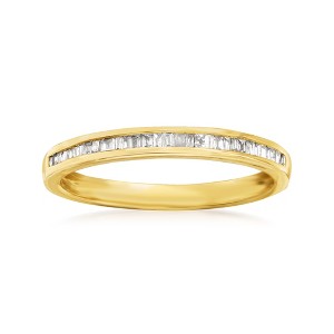 Ross-Simons 0.15 ct. t.w. Baguette Diamond Ring in 14kt Yellow Gold - 1 of 4