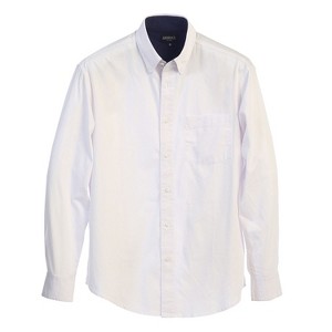 Gioberti Men's 100% Cotton Twill Oxford Shirt with Contrast - 1 of 3