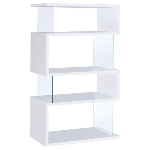 White four deals shelf bookcase