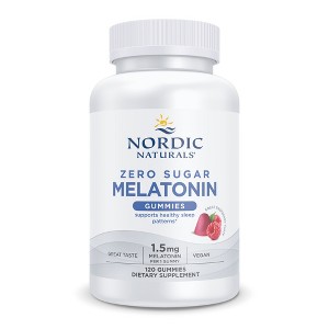 Nordic Naturals Melatonin Gummies - Help Maintain Healthy Sleep Naturally 120 ct - 1 of 4