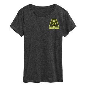 Women's - Avatar: The Last Airbender - Earth Kingdom Short Sleeve Graphic T-Shirt - 1 of 4