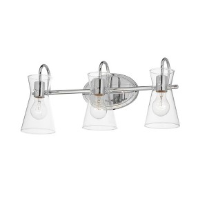 Maxim Lighting Ava 3 - Light Vanity in  Polished Chrome - 1 of 4
