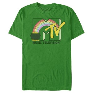 Men's MTV St. Patrick's Day Pot of Gold Logo T-Shirt - 1 of 4