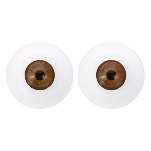 Unique Bargains Realistic DIY Craft Three-Dimensional Acrylic Doll Eyes 1 Pair - 1 of 4