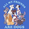 Men's Disney All My Friends Are Dogs Tank Top - 2 of 4