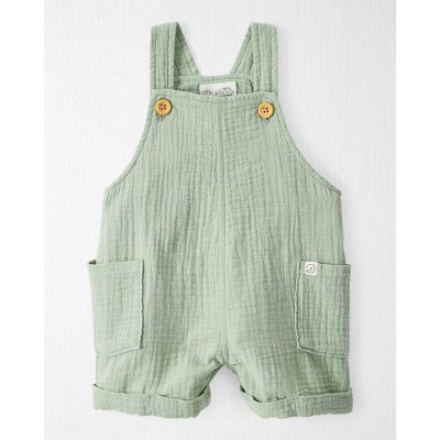 Little Planet by Carter's Organic Baby Gauze Shortalls