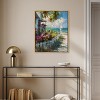 Art Remedy Local Beach House Colorful Coastal Wall Art Framed - 2 of 4
