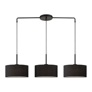 Livex Lighting Bainbridge 3 - Light Chandelier in  Black - 1 of 4
