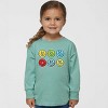 The Juniper Shop SmileyWorld Pool Floats Toddler Long Sleeve Tee - 3 of 4