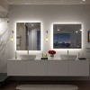 Apmir Super Bright 192 LEDs/m Back LED Lighted Anti-Fog Tempered Glass Bathroom/Vanity Mirror with ETL & 3-Year Warranty - 4 of 4